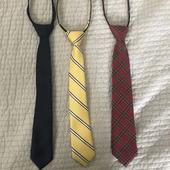 Boys Zip Ties ( 2 are Tommy Hilfiger & 1 is lord & Taylor) excellent condition - Picture 2 of 3
